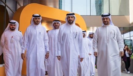 سلطان بن أحمد القاسمي يفتتح مركز أعمال مدينة الشارقة للإعلام "شمس"