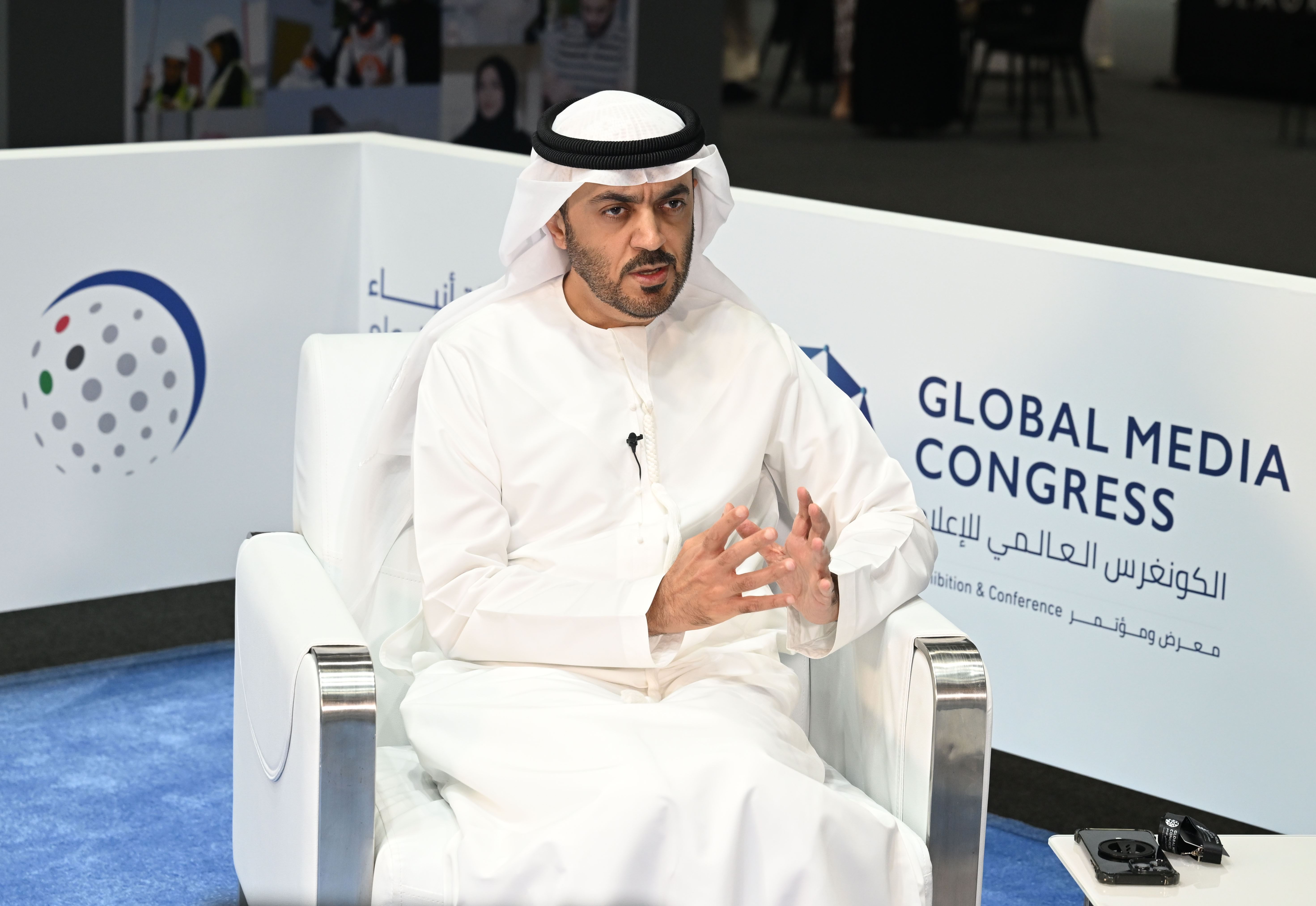 خالد المدفع: 13 ألف شركة مسجلة في مدينة الشارقة للإعلام "شمس".